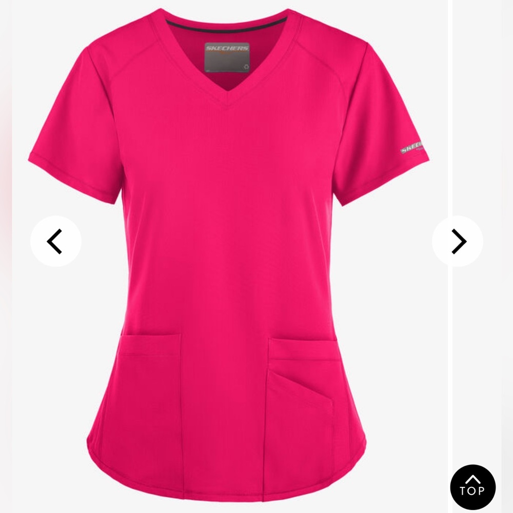 Sketchers Vibrance Pink Scrub Set